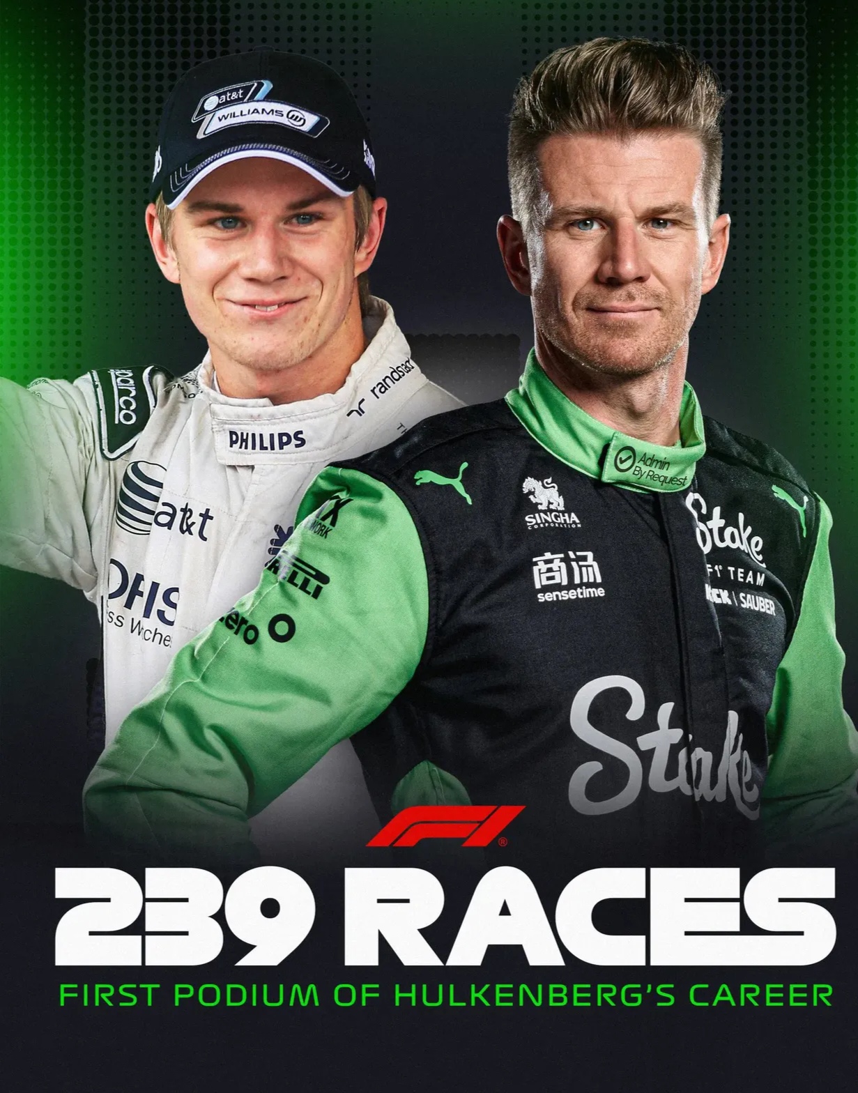 红牛车队碾压索伯车队，汉密尔顿刷新纪录