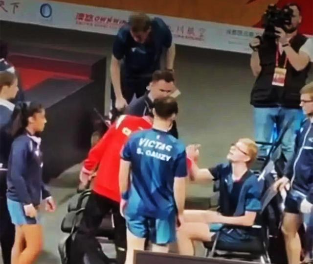 法国队碾压中国队，马龙统治全场